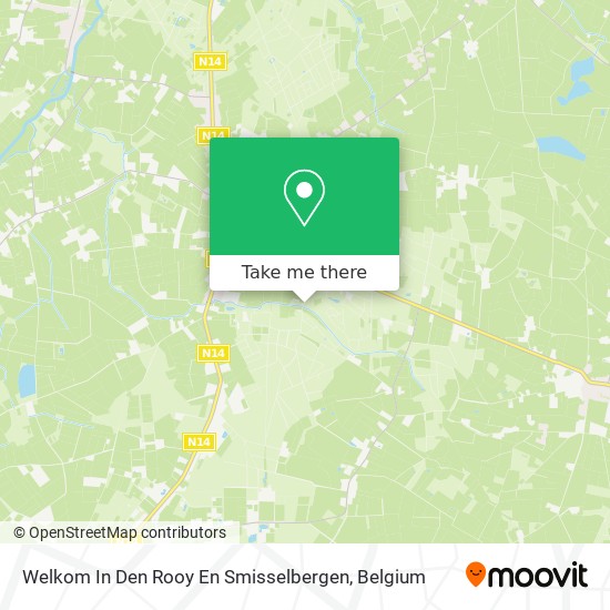 Welkom In Den Rooy En Smisselbergen map