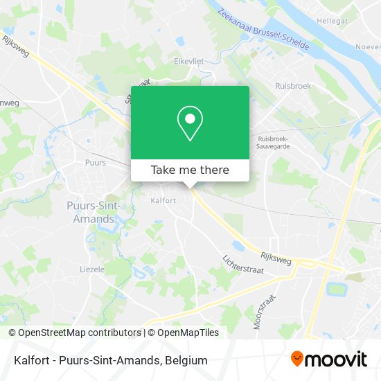 Kalfort - Puurs-Sint-Amands plan