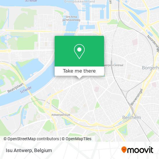Isu Antwerp map