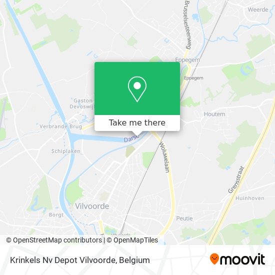 Krinkels Nv Depot Vilvoorde plan