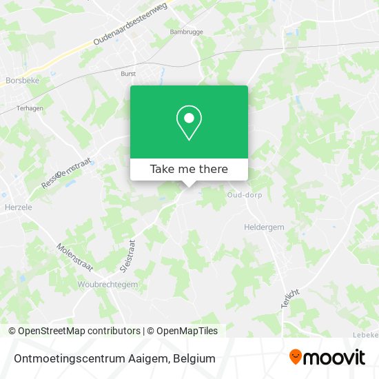 Ontmoetingscentrum Aaigem map