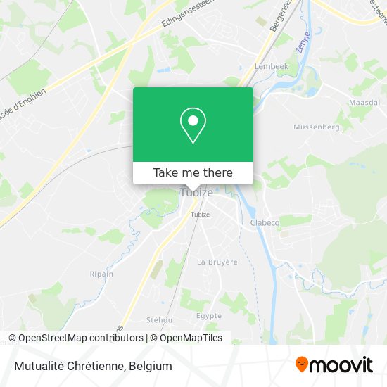Mutualité Chrétienne map