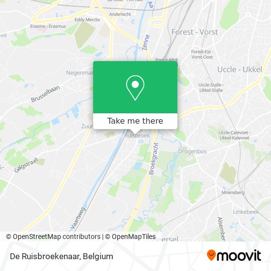 De Ruisbroekenaar map