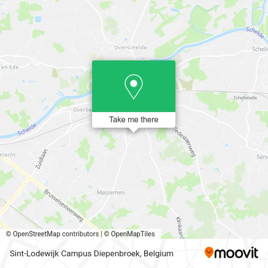 Sint-Lodewijk Campus Diepenbroek plan