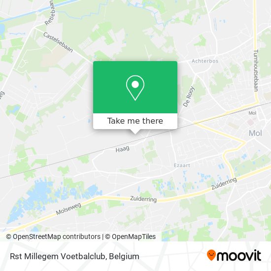 Rst Millegem Voetbalclub map