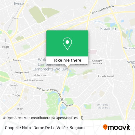 Chapelle Notre Dame De La Vallée map