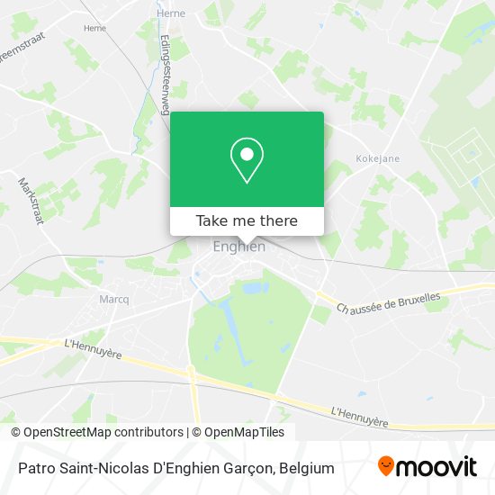 Patro Saint-Nicolas D'Enghien Garçon plan