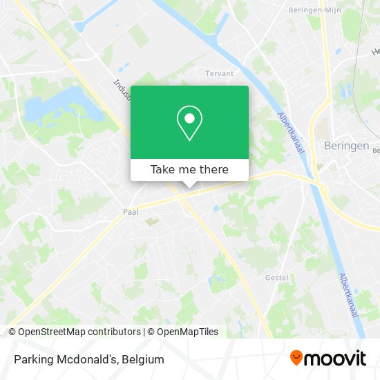 Parking Mcdonald's map