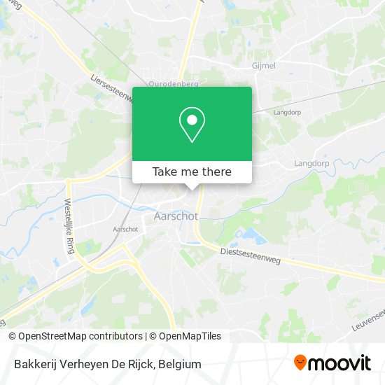 Bakkerij Verheyen De Rijck map