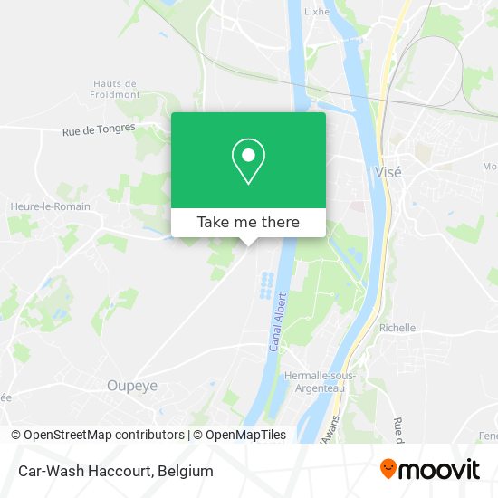 Car-Wash Haccourt map