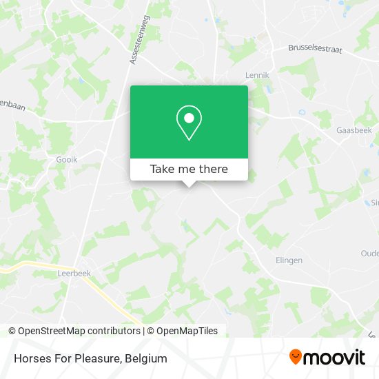 Horses For Pleasure map