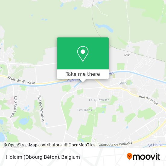 Holcim (Obourg Béton) map