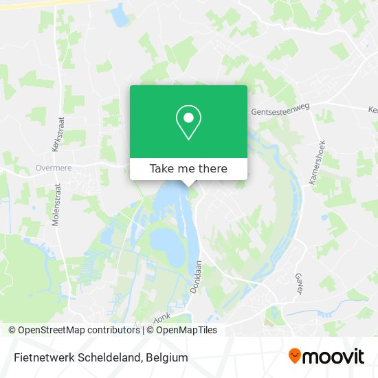 Fietnetwerk Scheldeland plan