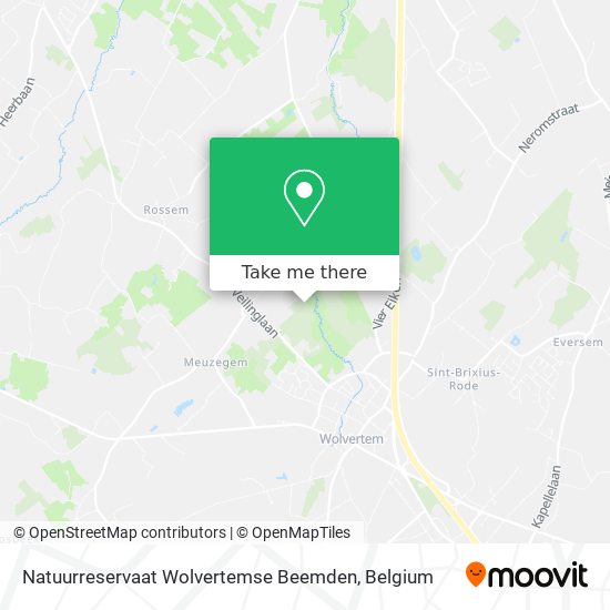 Natuurreservaat Wolvertemse Beemden plan