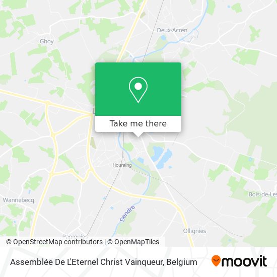 Assemblée De L'Eternel Christ Vainqueur map