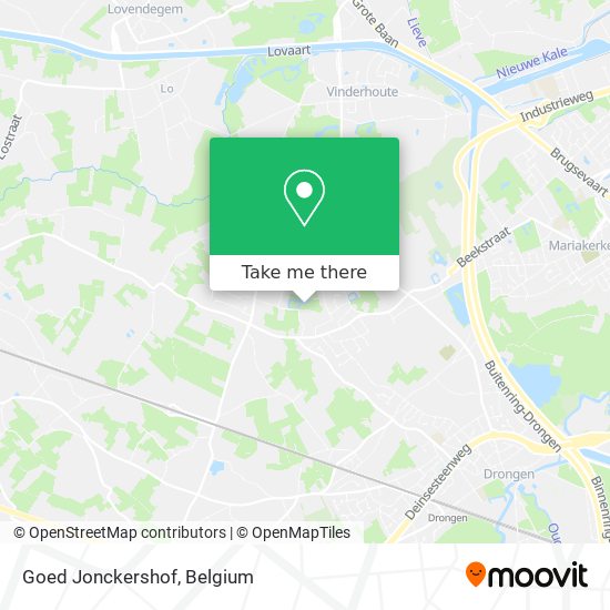 Goed Jonckershof plan