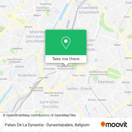 Palais De La Dynastie - Dynastiepaleis map