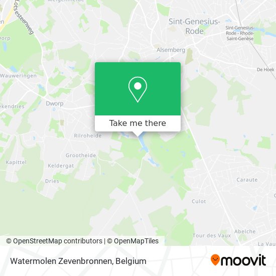 Watermolen Zevenbronnen plan