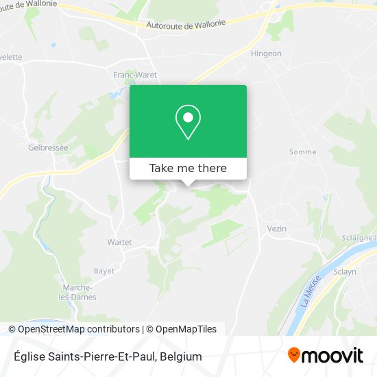Église Saints-Pierre-Et-Paul plan