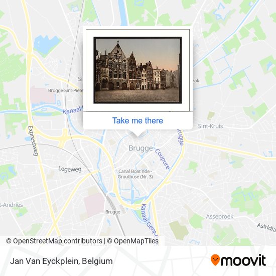 Jan Van Eyckplein map
