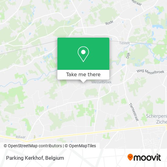 Parking Kerkhof map