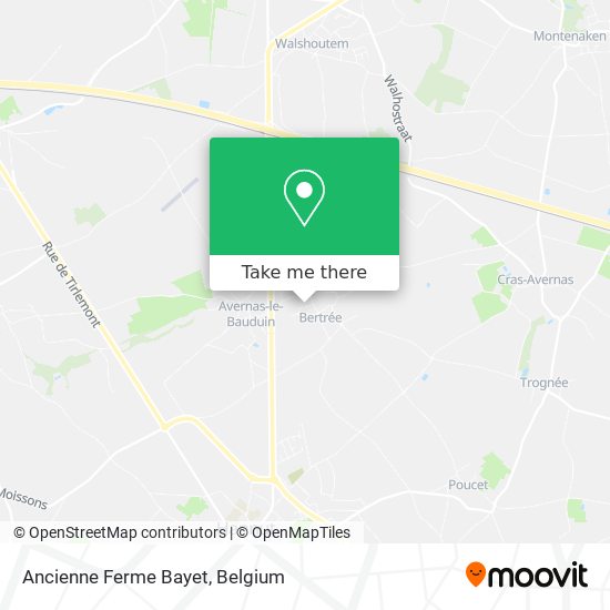 Ancienne Ferme Bayet plan