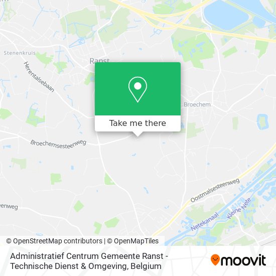 Administratief Centrum Gemeente Ranst - Technische Dienst & Omgeving map
