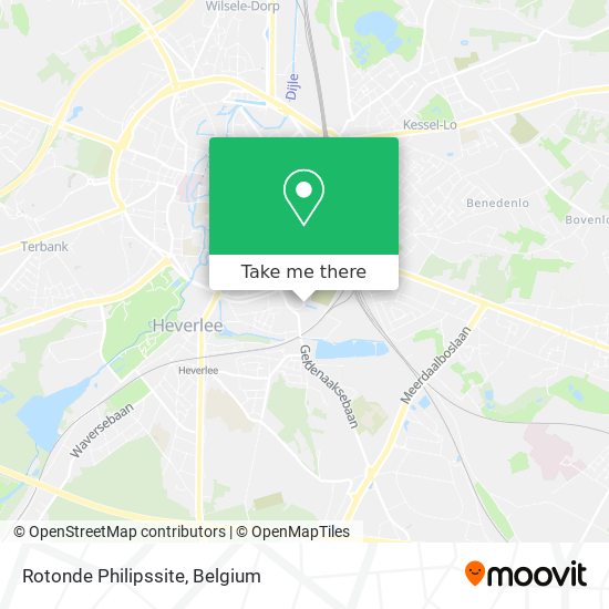 Rotonde Philipssite plan