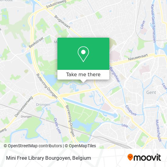 Mini Free Library Bourgoyen plan