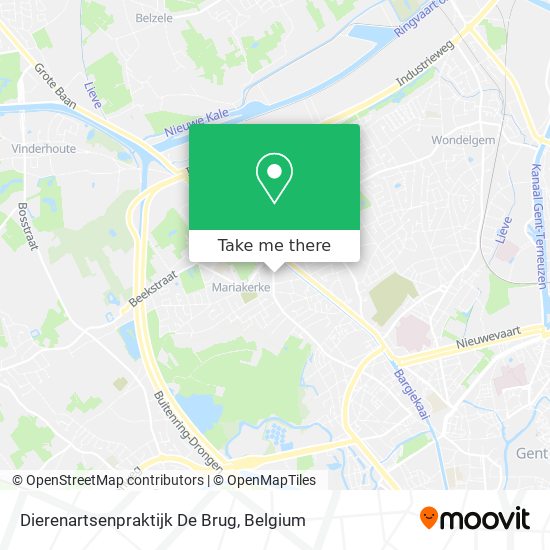 Dierenartsenpraktijk De Brug plan