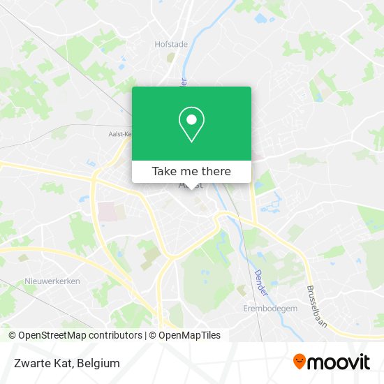 Zwarte Kat map