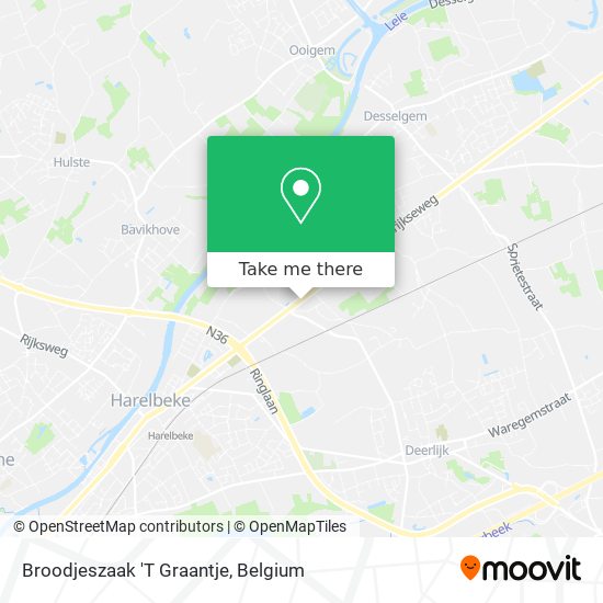 Broodjeszaak 'T Graantje map