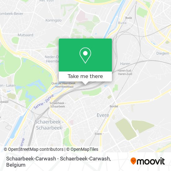 Schaarbeek-Carwash - Schaerbeek-Carwash map