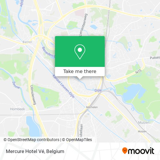 Mercure Hotel Vé map