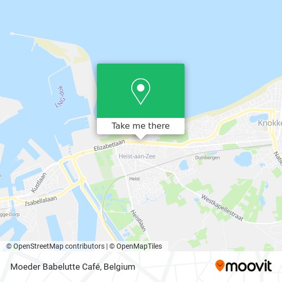 Moeder Babelutte Café map