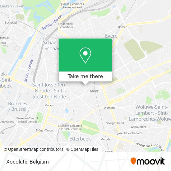 Xocolate map