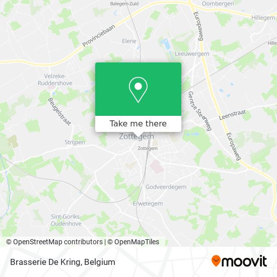 Brasserie De Kring plan