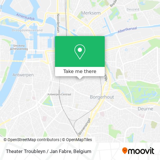 Theater Troubleyn / Jan Fabre plan
