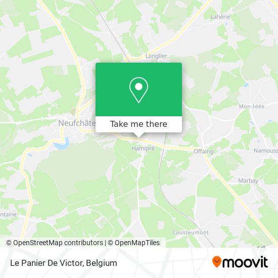 Le Panier De Victor map