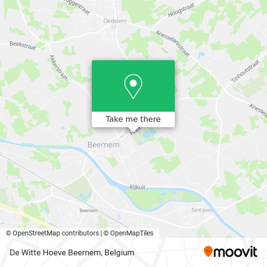 De Witte Hoeve Beernem map