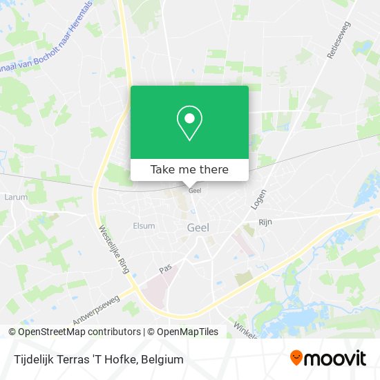 Tijdelijk Terras 'T Hofke map
