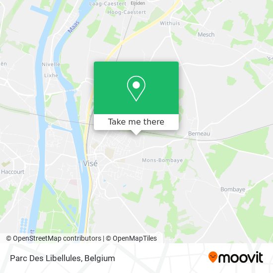 Parc Des Libellules map