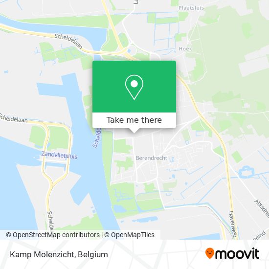 Kamp Molenzicht map