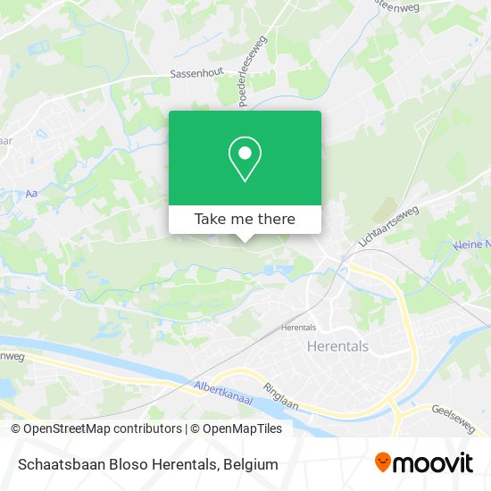 Schaatsbaan Bloso Herentals plan