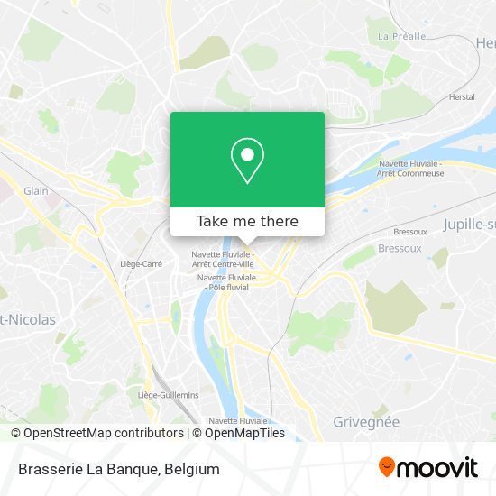 Brasserie La Banque map