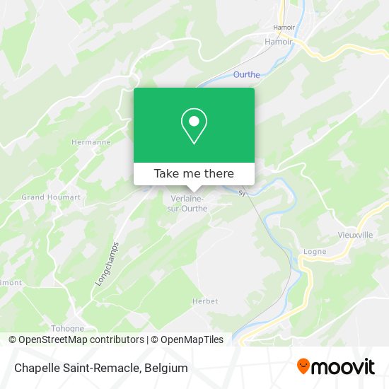 Chapelle Saint-Remacle plan