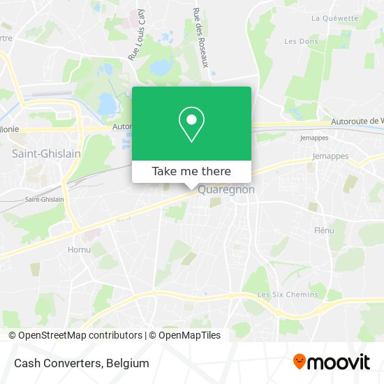 Cash Converters map