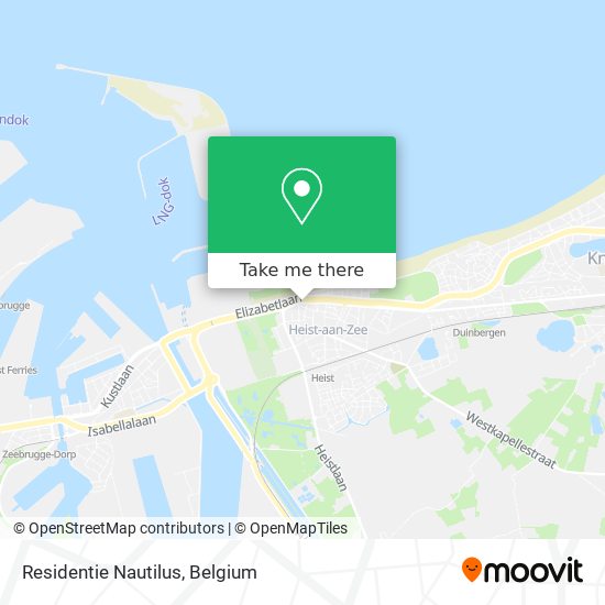 Residentie Nautilus map