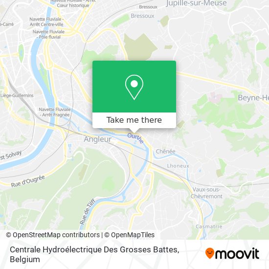 Centrale Hydroélectrique Des Grosses Battes map