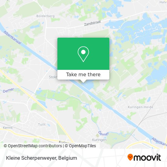 Kleine Scherpenweyer map